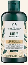 Odżywka przeciwłupieżowa - The Body Shop Ginger Scalp Care Conditioner — Zdjęcie N2