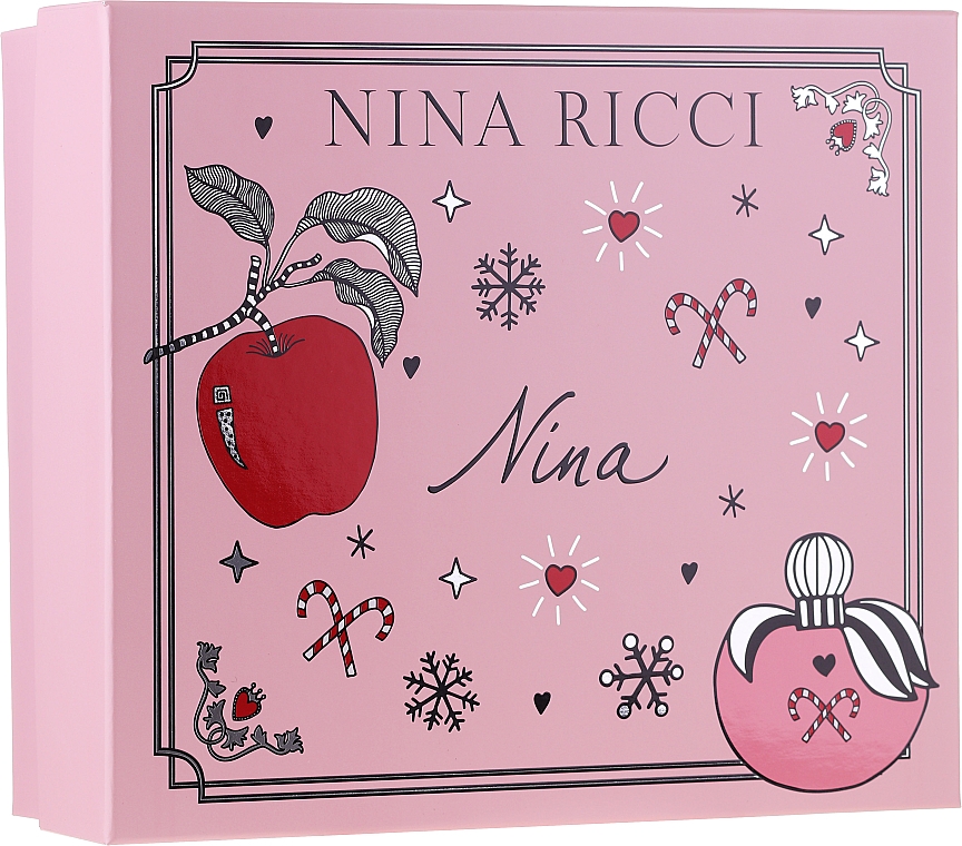 Nina Ricci Nina - Zestaw (edt 50 ml + lipstick 2,5 g) — Zdjęcie N1