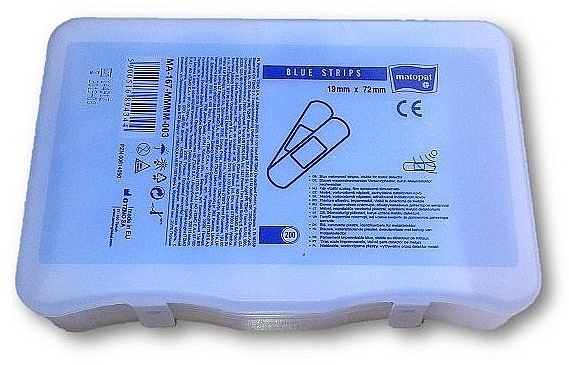 Plaster medyczny Matopat Blue Strips - Matopat — Zdjęcie N1