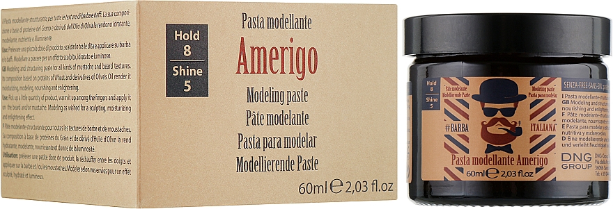 Pasta modelująca do włosów dla mężczyzn - Barba Italiana Amerigo — Zdjęcie N1