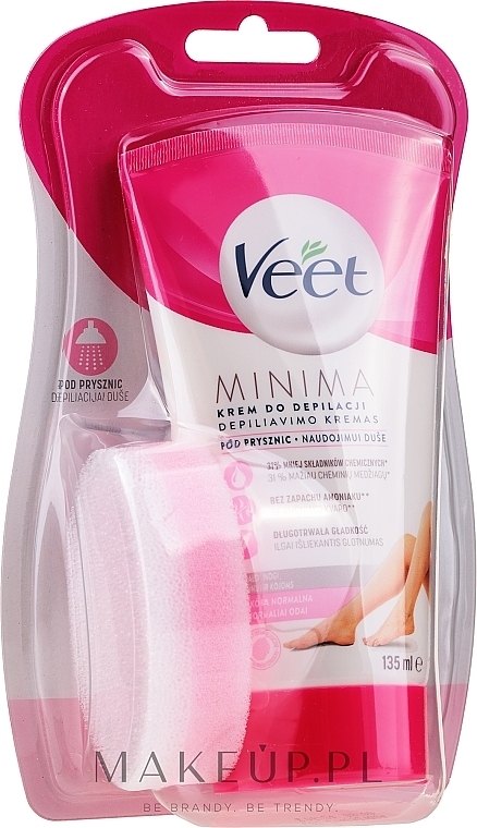 PREZENT! Krem do depilacji pod prysznic do skóry normalnej - Veet In Shower Hair Removal Cream Normal Skin — Zdjęcie N1