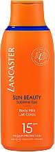 Kup Delikatne mleczko do opalania SPF 15 - Lancaster Sun Beauty Silky Milk Sublime Tan