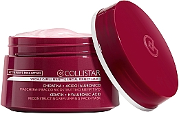 Kup Regenerująca maska do włosów Proteiny jedwabiu + masło shea - Collistar Pure Actives Keratin + Hyaluronic Acid Reconstructive Replumping Mask