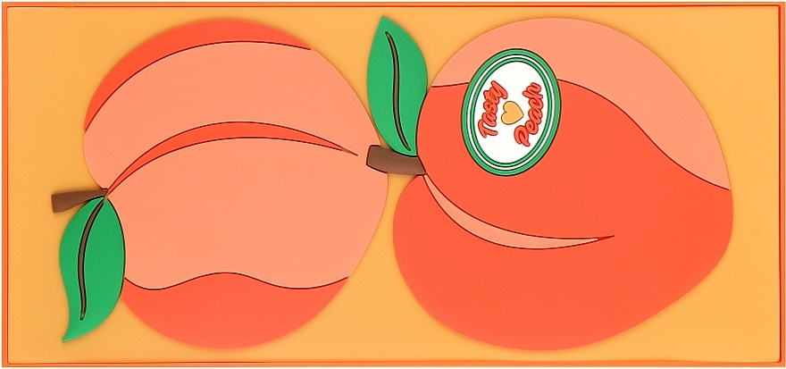 Paleta cieni do powiek - I Heart Revolution Tasty Peach Eyeshadow Palette — Zdjęcie N2