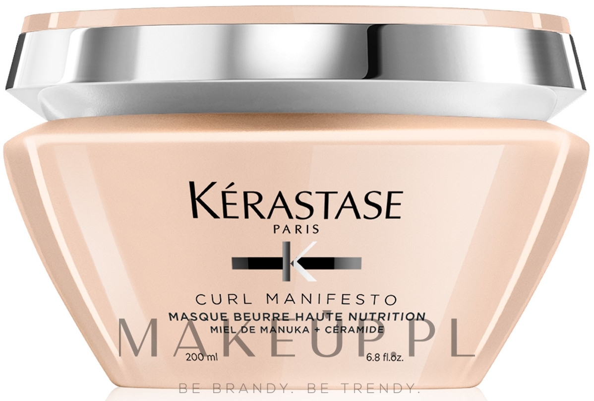 Odżywcza maska do włosów Miód manuka i ceramidy - Kerastase Curl Manifesto Masque Nutrition — Zdjęcie 200 ml