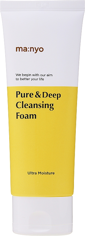 Pianka do mycia twarzy głęboko oczyszczająca pory - Manyo Factory Pure And Deep Cleansing Foam