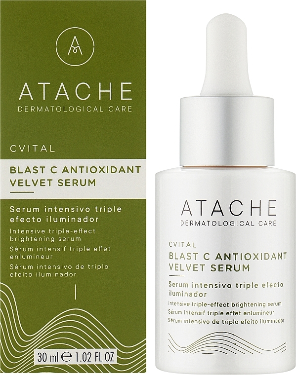 Serum rozjaśniające z witaminą C - Atache C Vital Blast-C Velvet Serum — Zdjęcie N2