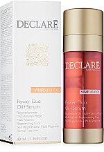 Kup Nawilżająco-lipidowy koktajl do twarzy - Declare Vital Balance Power Duo Oil+Serum