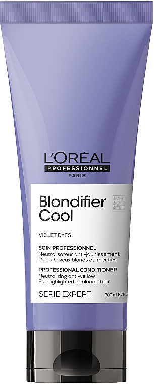 Odżywka neutralizująca żółte odcienie na włosach blond - L'Oreal Professionnel Serie Expert Blondifier Cool Conditioner