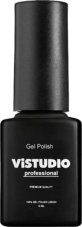 Top coat do lakieru żelowego - ViSTUDIO Nail Professional Rubber Top — Zdjęcie N1