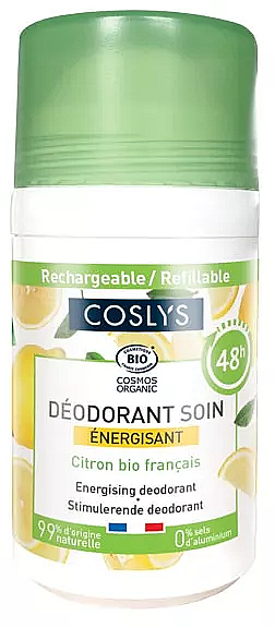 Naturalny dezodorant Energia - Coslys Energizing Care Deodorant  — Zdjęcie N1