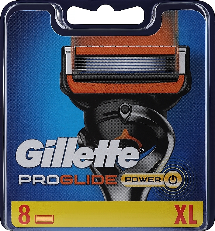 Wymienne wkłady do maszynki, 8 szt. - Gillette Fusion ProGlide Power — Zdjęcie N1