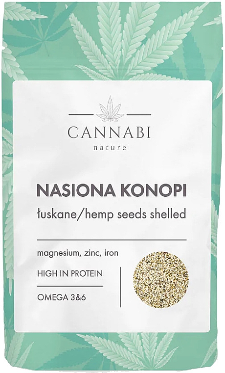 Suplement diety Oczyszczone nasiona konopi - Cannabi Nature — Zdjęcie N1