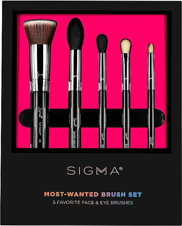 Zestaw pędzli do makijażu - Sigma Beauty Most Wanted Brush Set — Zdjęcie N1
