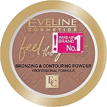 Puder brazujący - Eveline Cosmetics Feel The Bronze Powder — Zdjęcie N2