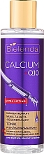 Skoncentrowany nawilżająco-regenerujący tonik przeciwzmarszczkowy do twarzy - Bielenda Calcium + Q10 — Zdjęcie N1