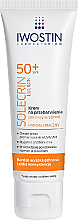 Kup Hipoalergiczny krem na przebarwienia do skóry wrażliwej - Iwostin Solecrin Lucidin Lightening Cream SPF 50+