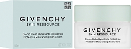 Nawilżający, odżywczy krem do twarzy - Givenchy Skin Ressource Protective Moisturizing Rich Cream — Zdjęcie N2