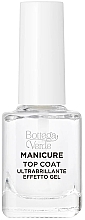 Top coat do paznokci - Bottega Verde Ultra-Shiny Gel-Effect Top Coat  — Zdjęcie N1