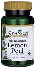 Kup Suplement diety ze skórką cytryny, 400 mg - Swanson Full Spectrum Lemon Peel