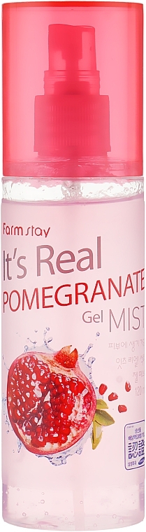 Żelowa mgiełka do twarzy z granatem - FarmStay It'S Real Pomegranate Gel Mist — Zdjęcie N2