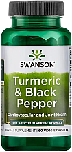 Kup Suplement diety Kurkuma i pieprz czarny - Swanson Full Spectrum Turmeric & Black Pepper