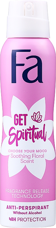 Antyperspirant w sprayu - Fa Get Spiritual Anti-Perspirant — Zdjęcie N1