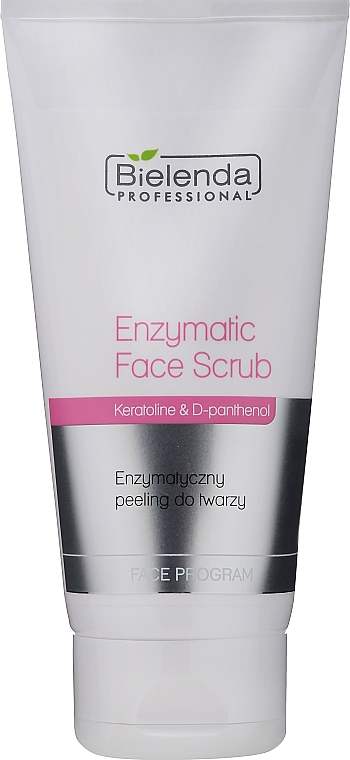 Enzymatyczny peeling do twarzy - Bielenda Professional Program Enzymatic Face Scrub Keratoline And D-panthenol — Zdjęcie N1