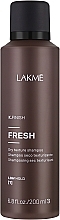 Kup Suchy szampon so włosów - Lakme K.Finish Fresh Dry Texture Shampoo