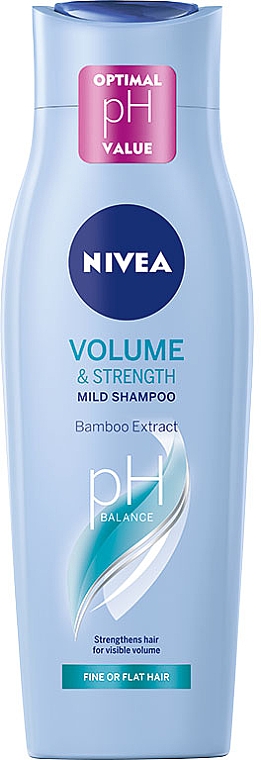 Pielęgnujący szampon zwiększający objętość włosów cienkich - NIVEA Hair Care Volume Care Shampoo  — Zdjęcie N1