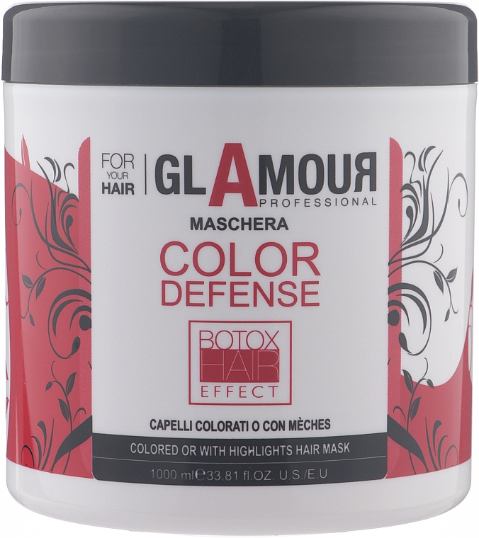 Maska do włosów farbowanych - Erreelle Italia Glamour Professional Mask Color Defense — Zdjęcie N3