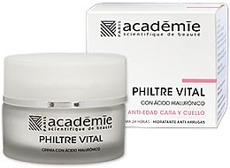 Krem do twarzy z kwasem hialuronowym - Academie Philtre Vital Face Cream With Hyaluronic Acid — Zdjęcie N1