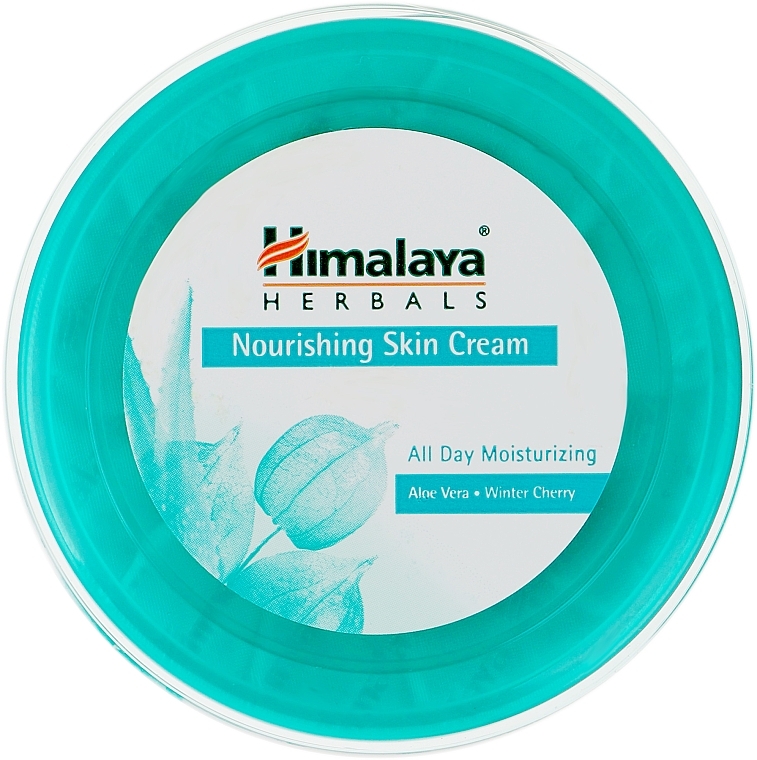 Odżywczy krem nawilżający do twarzy z aloesem - Himalaya Herbals Nourishing Skin Cream — Zdjęcie N1