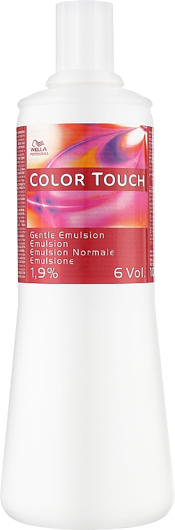 Emulsja aktywująca - Wella Professionals Color Touch Emulsion 1.9% — Zdjęcie N1