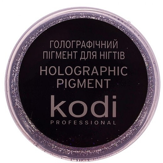 Holograficzny pigment do paznokci - Kodi Professional Holographic Pigment — Zdjęcie N1