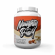 Kup Białko serwatkowe Biała czekolada z orzechami laskowymi - Naughty Boy Whey Advanced Protein 