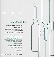 Ampułki przeciw wypadaniu włosów - Medavita Lotion Concentree Ampoules — Zdjęcie N3