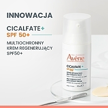 Wielofunkcyjny krem regenerujący - Avene Cicalfate+ Multi-Protective Repair Cream SPF50+ — Zdjęcie N5