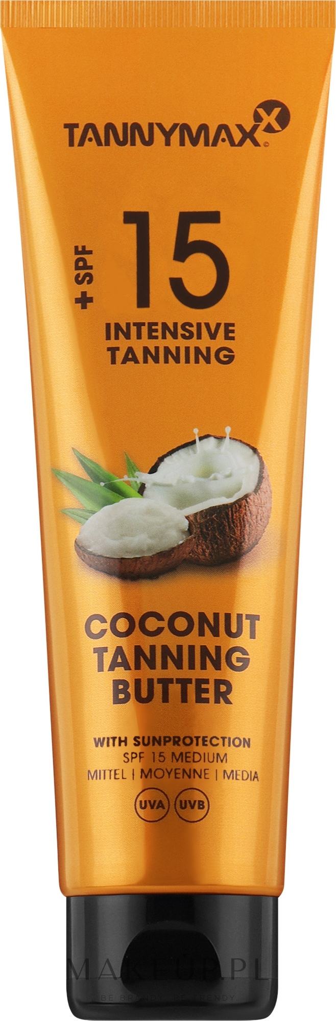 Balsam do opalania - Tannymaxx Coconut Butter SPF15 — Zdjęcie 150 ml