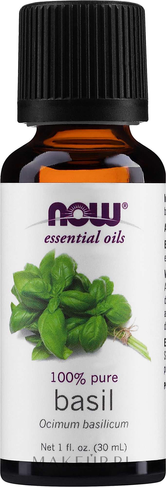 Olejek eteryczny Bazylia - Now Foods Basil Essential Oils — Zdjęcie 30 ml