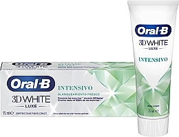 Wybielająca pasta do zębów - Oral-B 3D White Luxe Intensive Fresh Whitening Toothpaste — Zdjęcie N2
