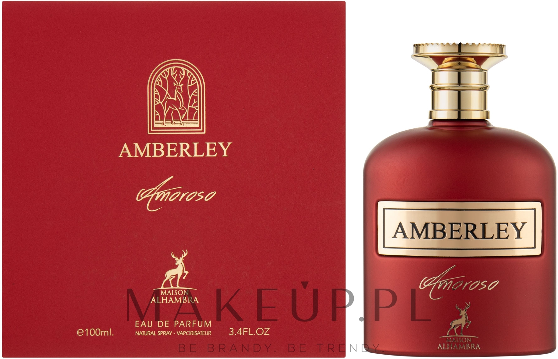 Alhambra Amberley Amoroso - Woda perfumowana — Zdjęcie 100 ml