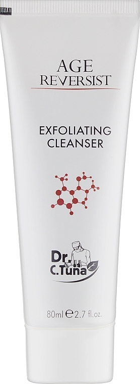 Peeling do twarzy - Farmasi Dr.Tuna Age Reversist Exfoliating Cleanser — Zdjęcie N1