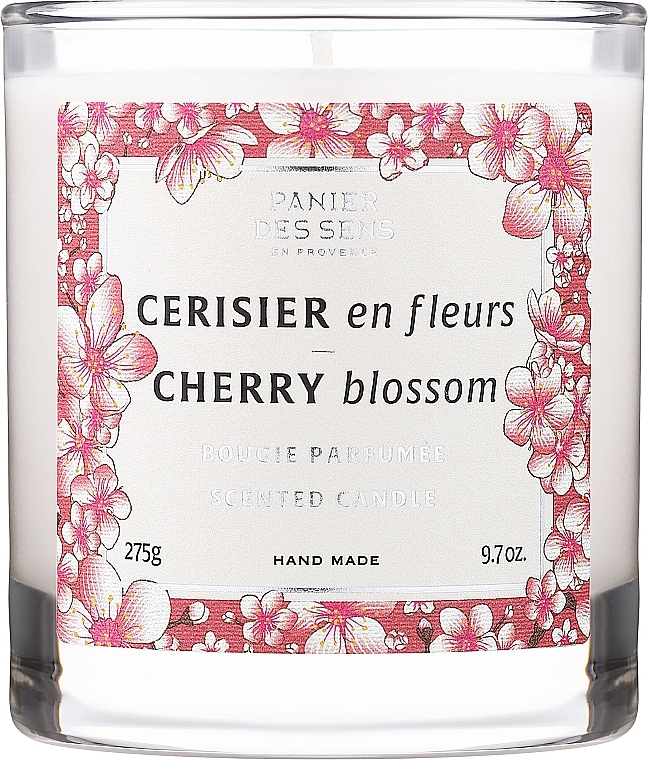 Świeca zapachowa w szklance Kwiat wiśni - Panier Des Sens Scented Candle Cherry Blossom — Zdjęcie N1