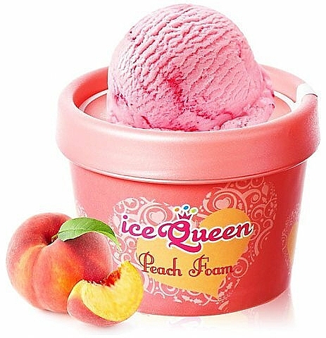 Mus do mycia twarzy Brzoskwinia - Arwin Ice Queen Yogurt Foam Peach — Zdjęcie N1