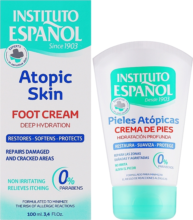 Krem do stóp - Instituto Espanol Atopic Skin Foot Cream — Zdjęcie N2