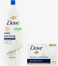 Zestaw - Dove Original Care (sh/gel/250ml + soap/90g) — Zdjęcie N2