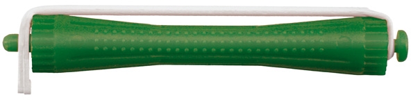 Wałki do włosów do kręcenia na zimno, z okrągłą gumką, zielony, d5 - Comair — Zdjęcie N1