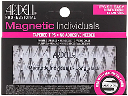 Kępki sztucznych rzęs - Ardell Magnetic Individuals Long Black — Zdjęcie N1