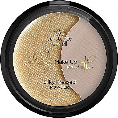 Puder do twarzy - Constance Caroll Silky Make-Up Smooth Silky Pressed Powder — Zdjęcie N1